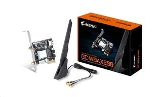 GIGABYTE GC-WBAX200, WIFI 6 AX200,až 2 400 Mb/s, Bluetooth 5.0