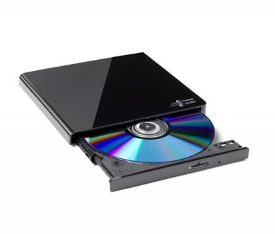 HITACHI LG - externí mechanika DVD-W/CD-RW/DVD±R/±RW/RAM GP57EB40, Slim, Black
