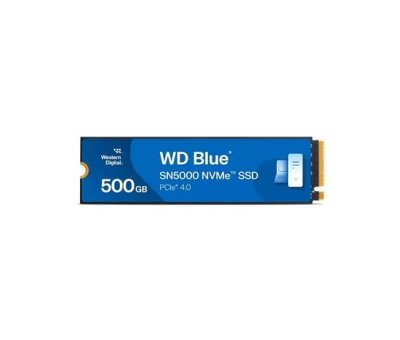 WD BLUE SSD NVMe 500GB PCIe SN5000, Gen4, (R:5000, W:4000MB/s)