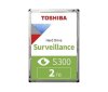 TOSHIBA HDD S300 Surveillance (SMR) 2TB, SATA III, 5400 rpm, 128MB cache