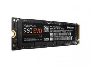 SAMSUNG 970 EVO M.2 NVMe SSD 250GB, 3400MB/s / 1500MB/s, 5 let záruka místo 240 GB SSD sata3