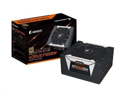 příplatek na GIGABYTE AORUS AP850GM, 850W, 80plus gold, modular, 135 mm fan místo GIGABYTE AORUS AP750GM