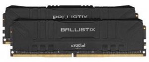 Příplatek na paměti Crucial Ballistix Black DDR4 16GB (2x8) 3600MHz CL16 1.35V místo Kingston Fury 3600, CL17