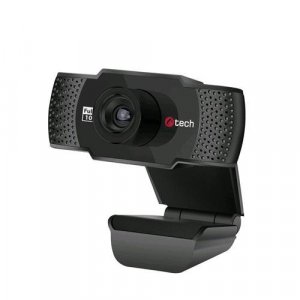 C-TECH webkamera CAM-11FHD, 1080P, černá